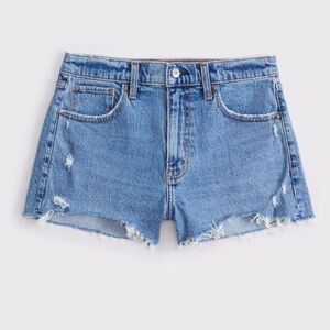 💎 Abercrombie & Fitch Curve Love High Rise Mom Shorts